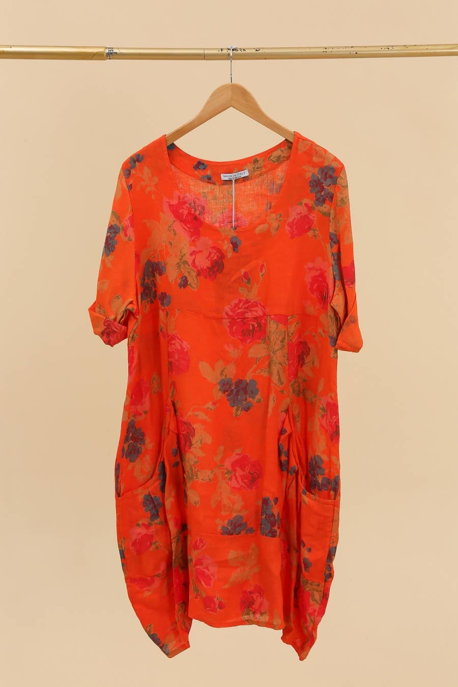 Spring and Summer linen dress