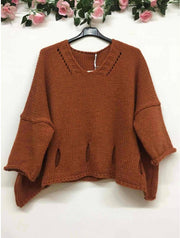 SWEATER 0860 FALL WINTER CLOTHING ALPACA