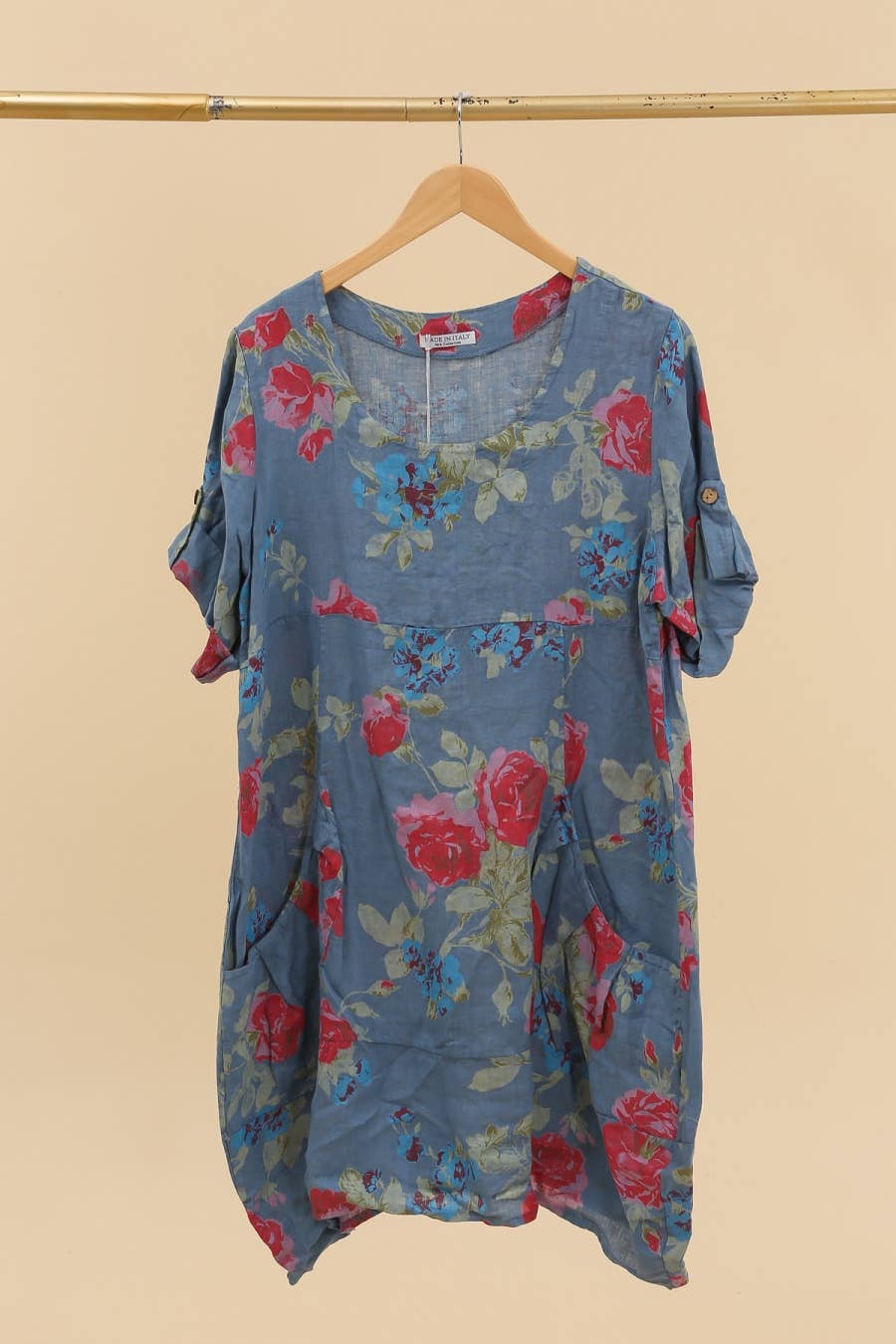 Spring and Summer linen dress