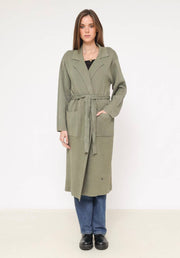 Classic knitted coat 13103. FALL WINTER CLOTHING