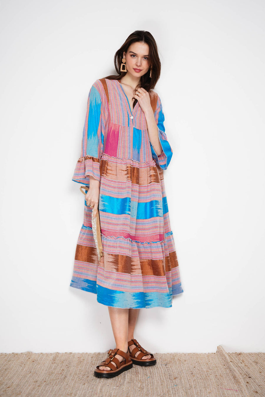 Long cotton dress