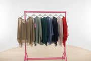 Silk Blouse with Buttons