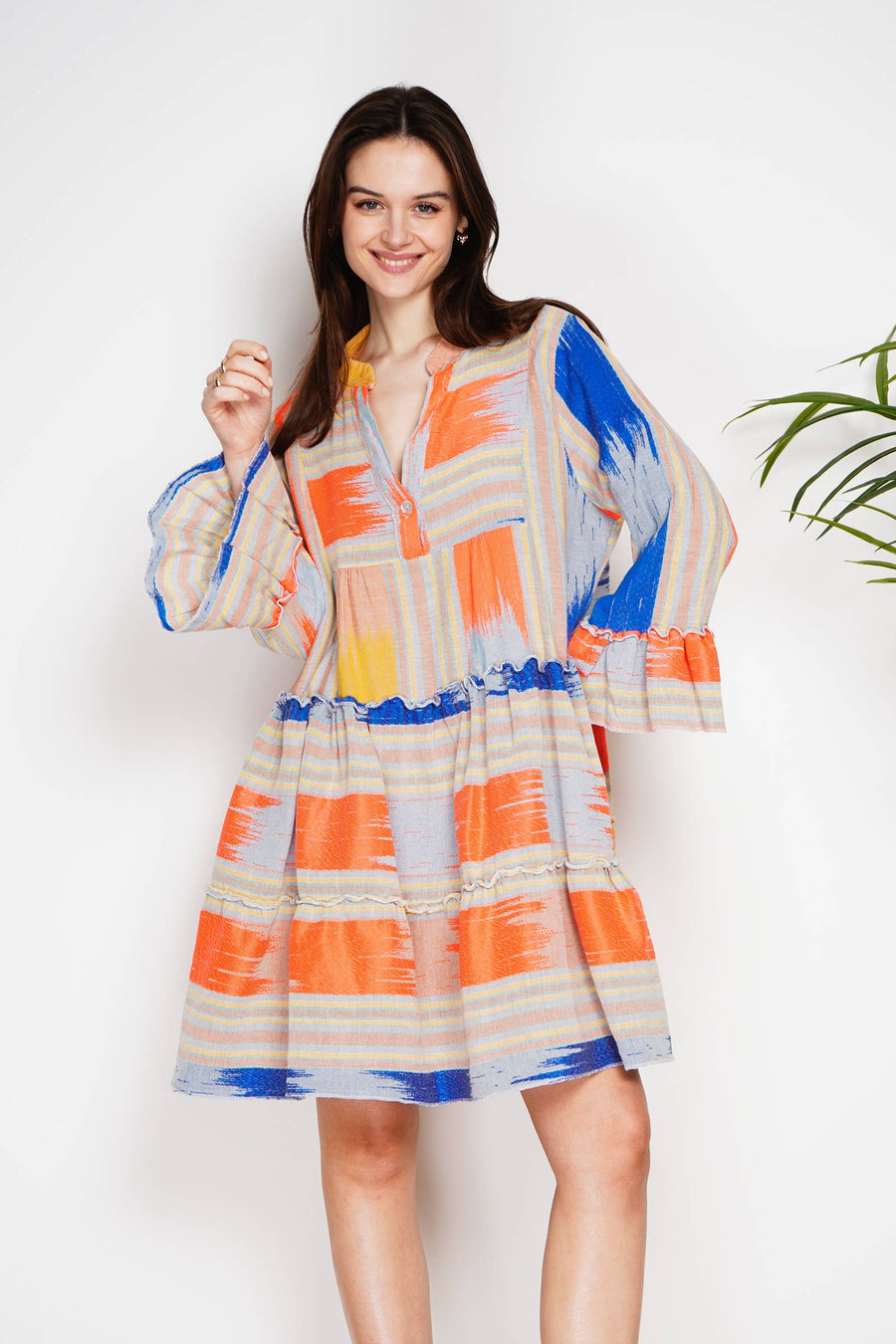 Embroidered Cotton Dress