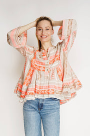 Printed Cotton Blouse
