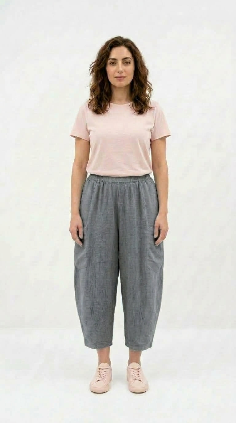 Linen and Cotton Pants