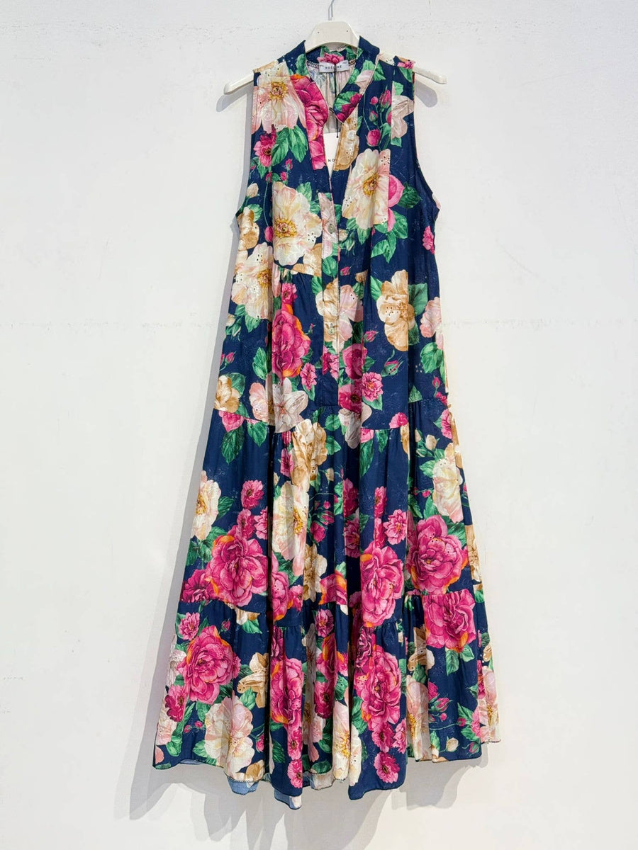 Printed Embroidery Dress