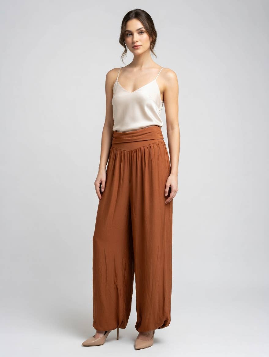 Sassy Silk Balloon pants
