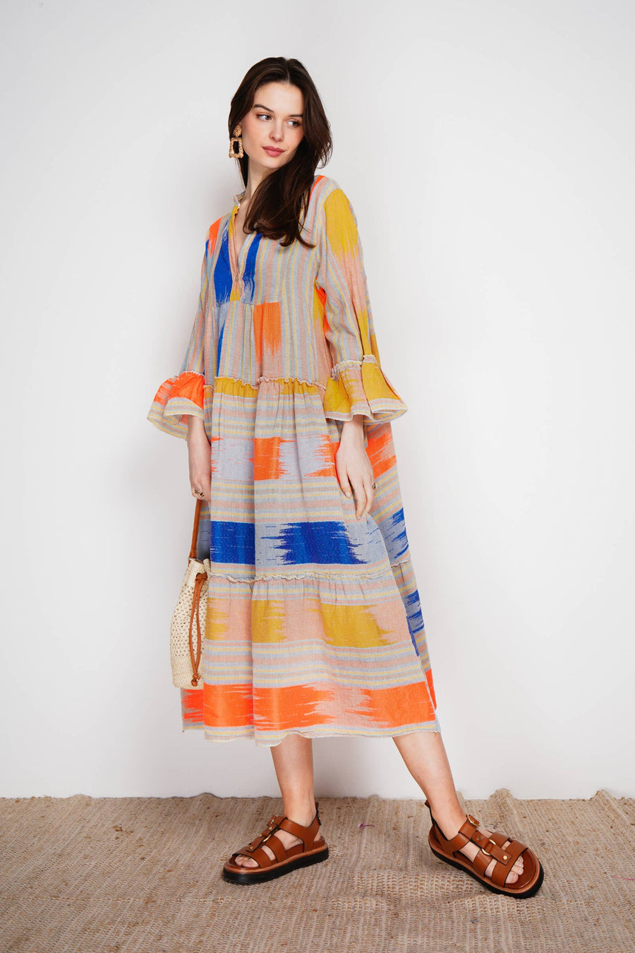 Long cotton dress