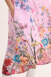 Floral Shirt Dress