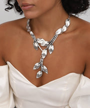 Fine silver plated hand made jewelry set