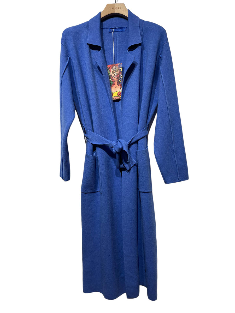 Classic knitted coat 13103. FALL WINTER CLOTHING