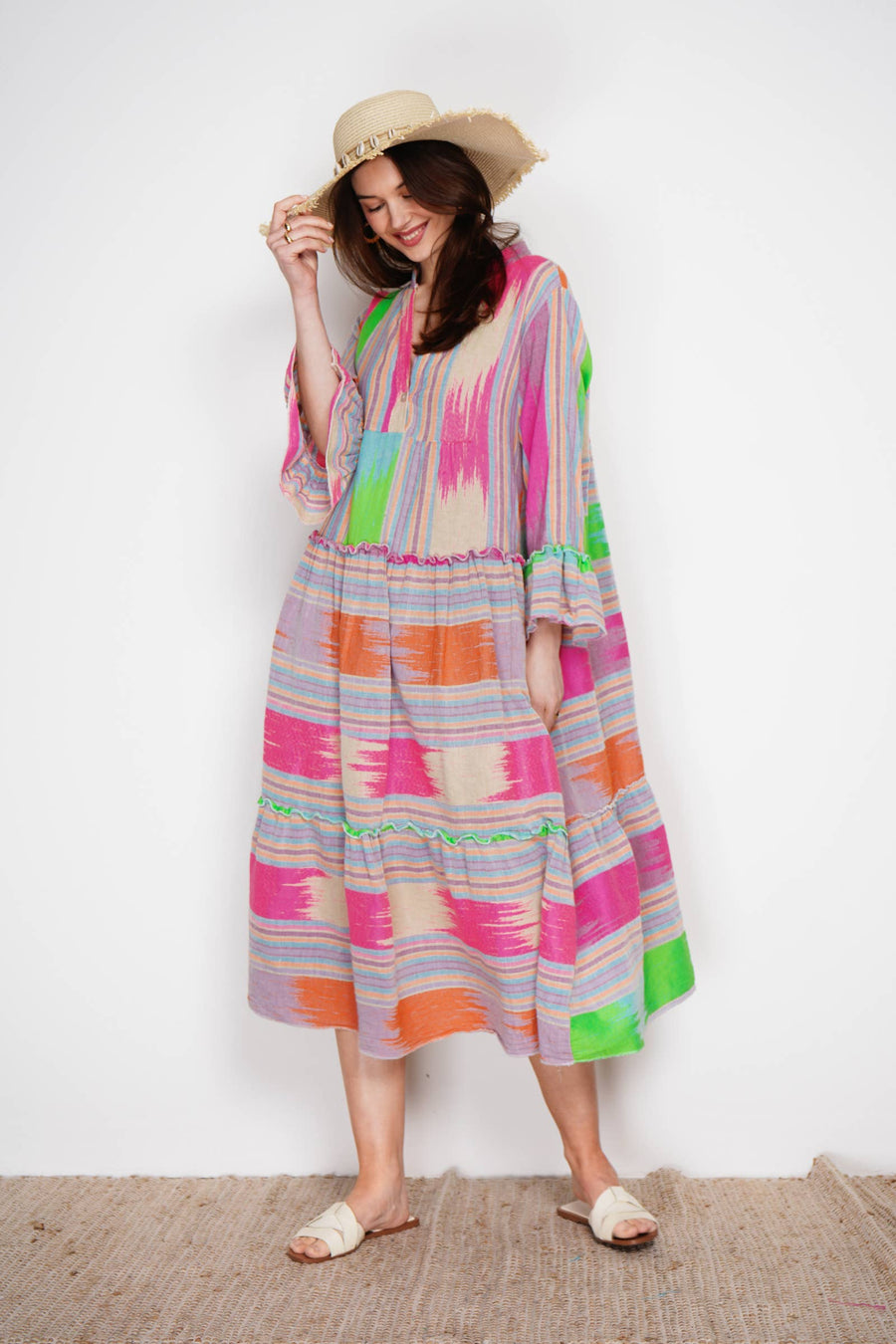 Long cotton dress