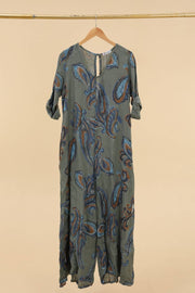 Spring and Summer Linen Jumpsuit