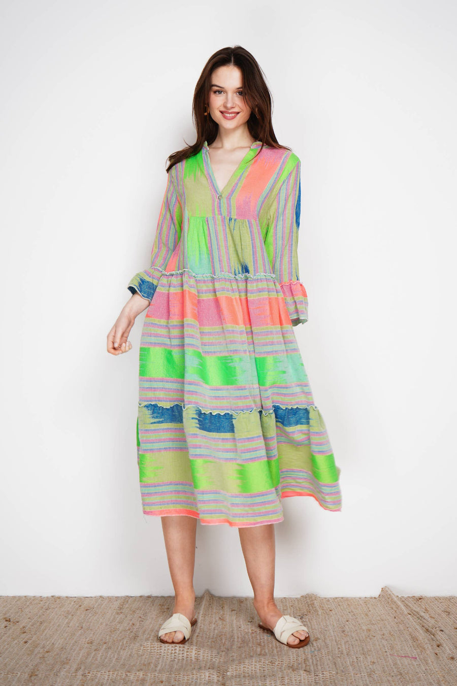 Long cotton dress