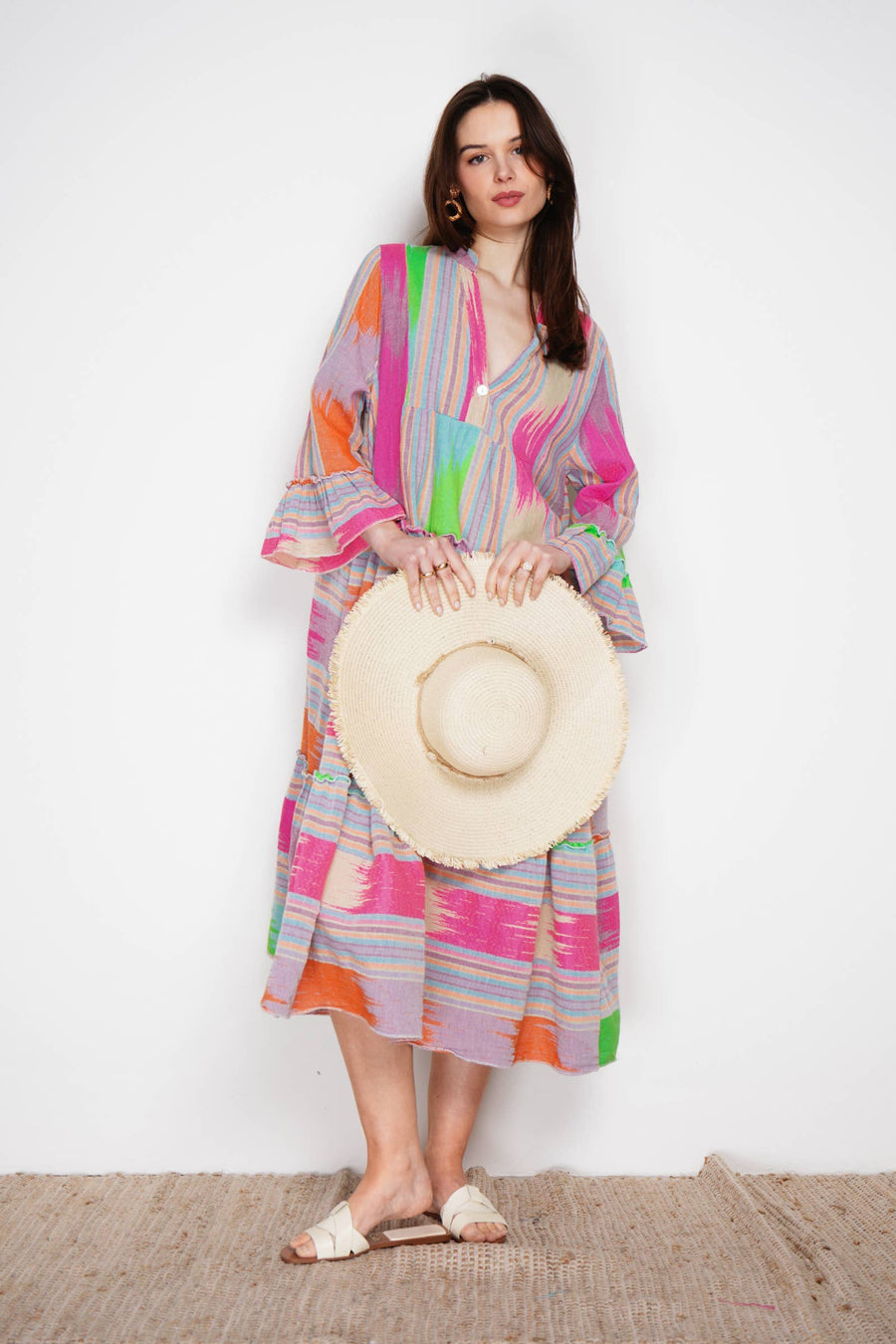 Long cotton dress