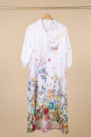Floral Shirt Dress