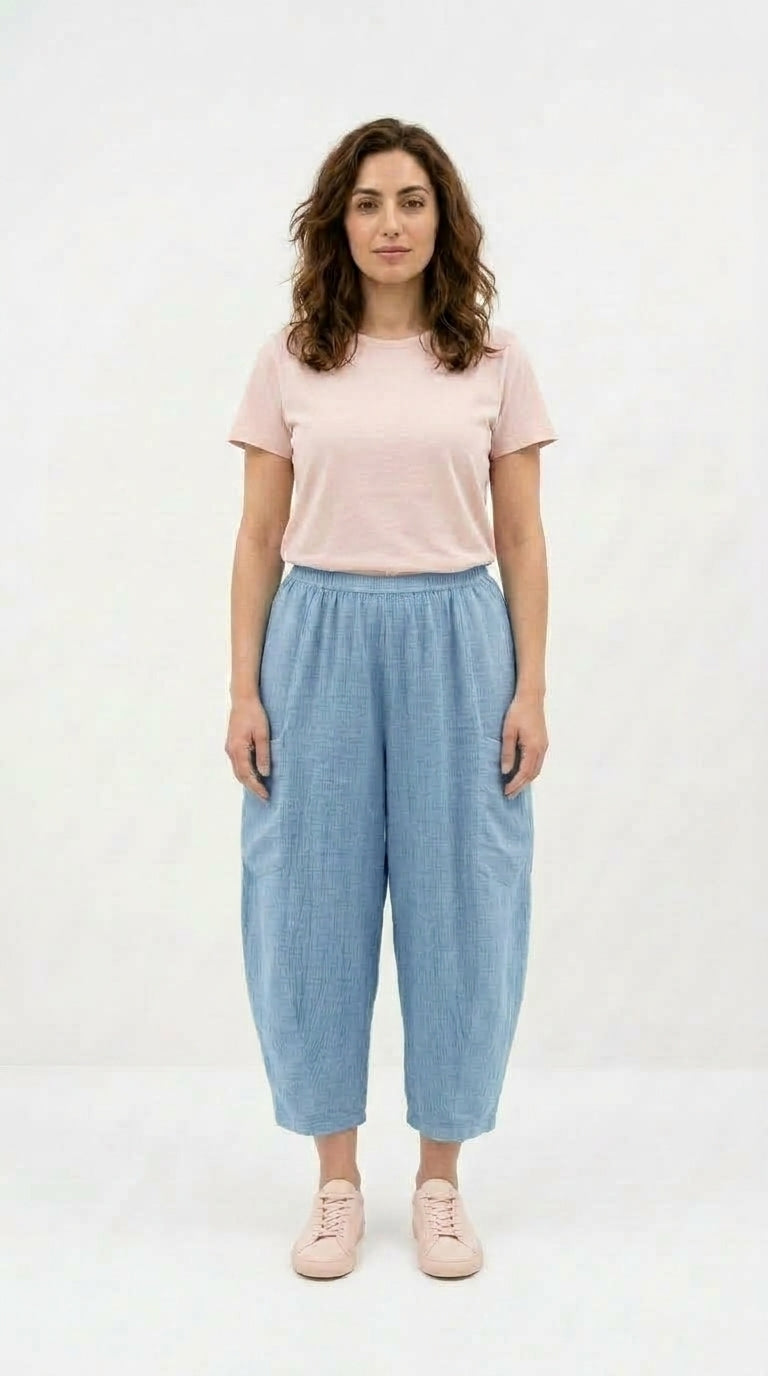 Linen and Cotton Pants