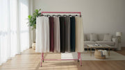 Thin Waistband Silk Trouser