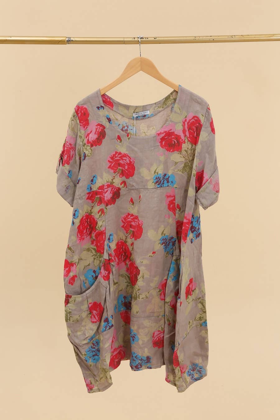 Spring and Summer linen dress