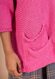 2-Pocket V-Neck Sweater
