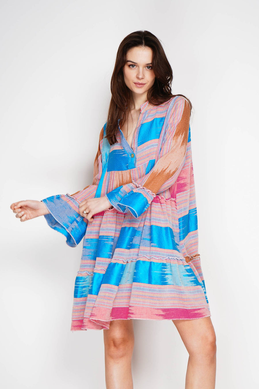 Embroidered Cotton Dress