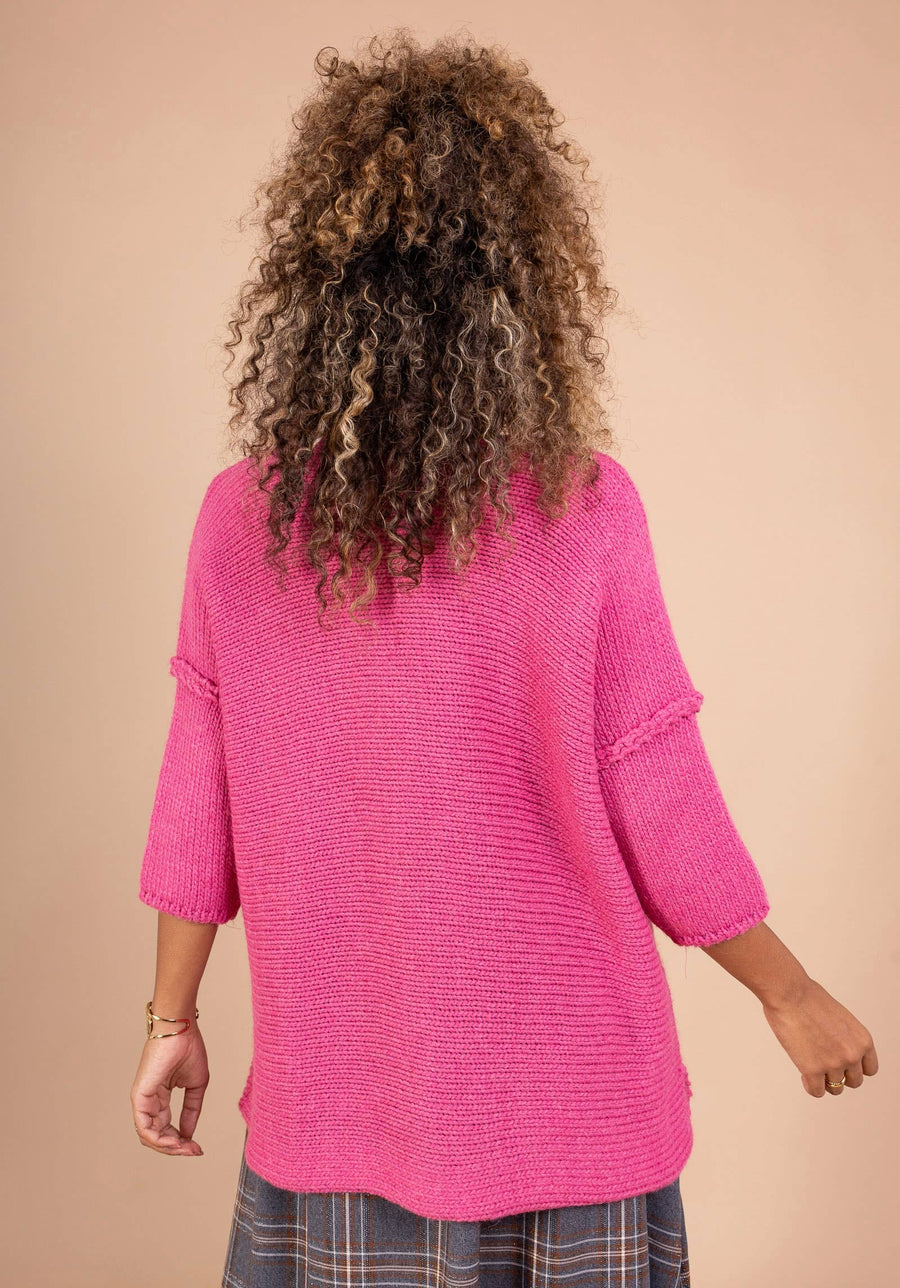 2-Pocket V-Neck Sweater