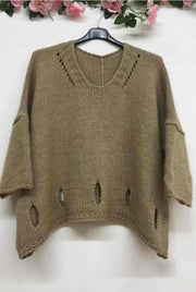 SWEATER 0860 FALL WINTER CLOTHING ALPACA