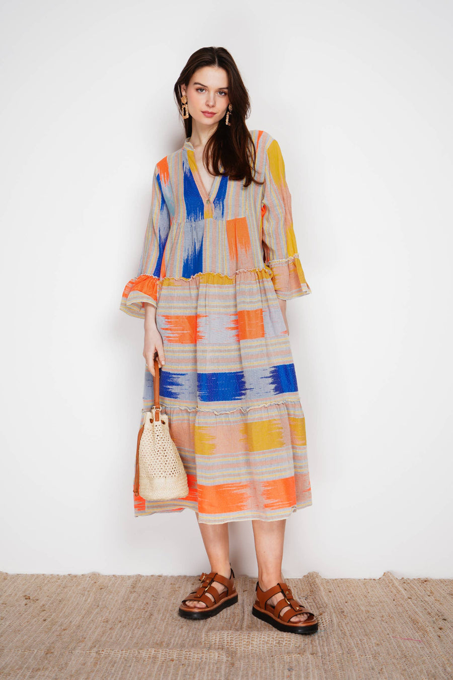 Long cotton dress