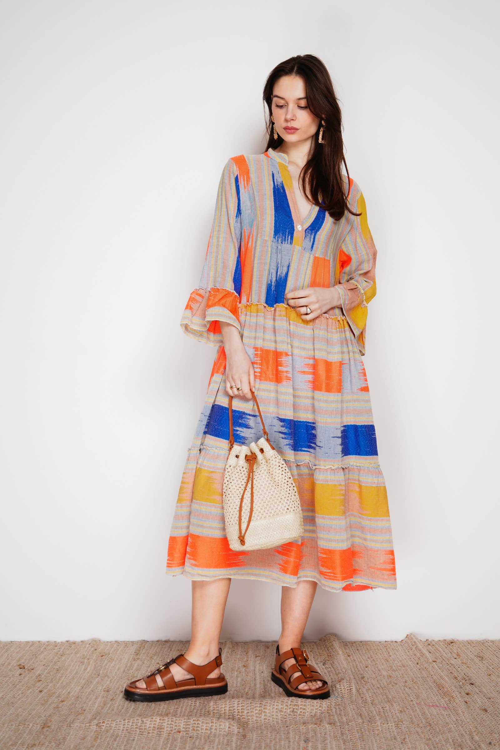 Long cotton dress
