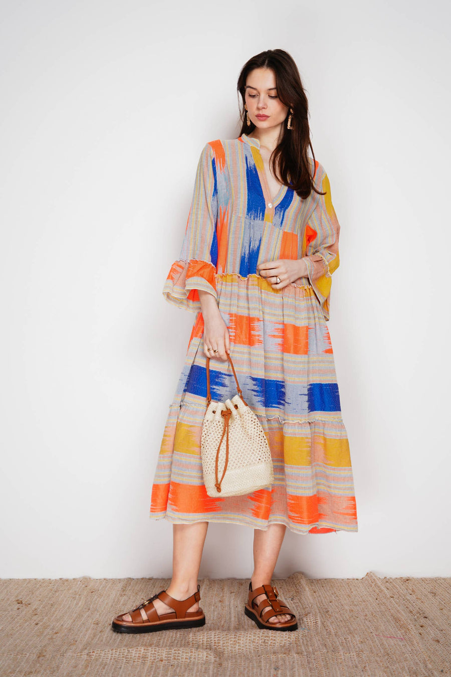 Long cotton dress