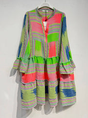 Embroidered Cotton Dress