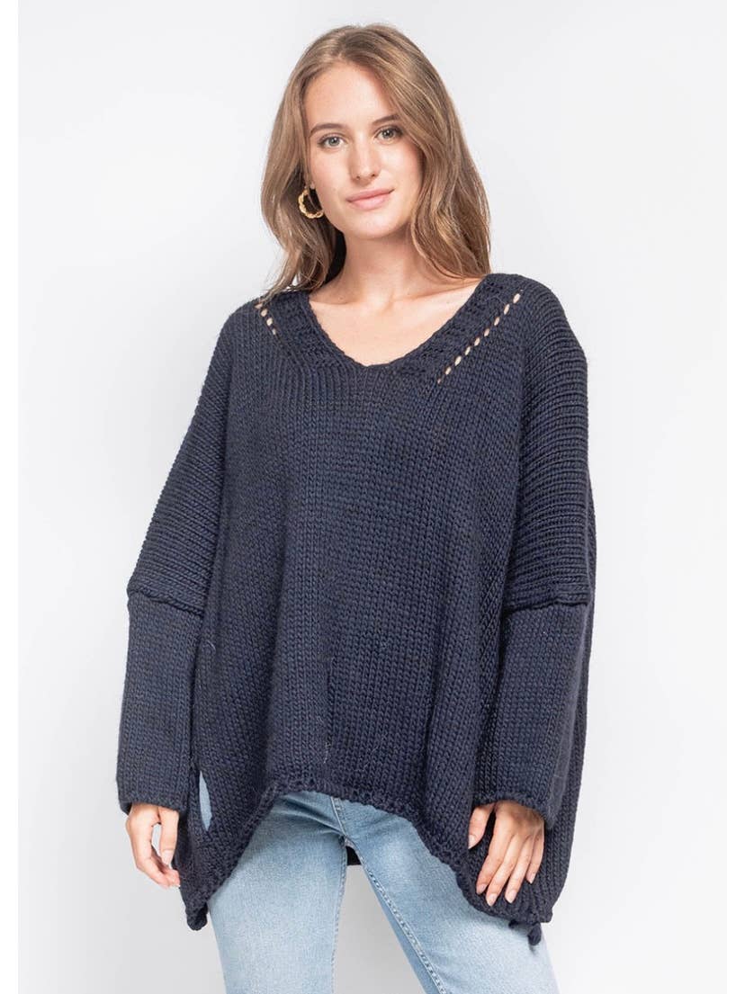 SWEATER 0860 FALL WINTER CLOTHING ALPACA