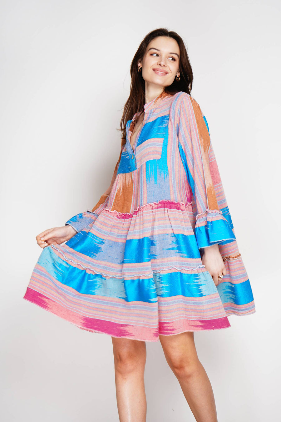 Embroidered Cotton Dress