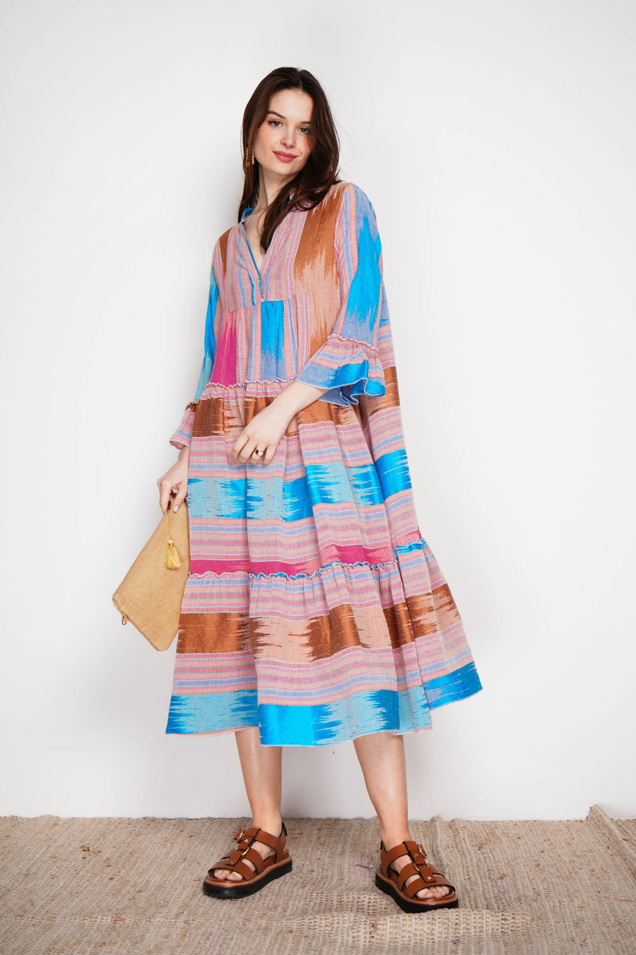 Long cotton dress