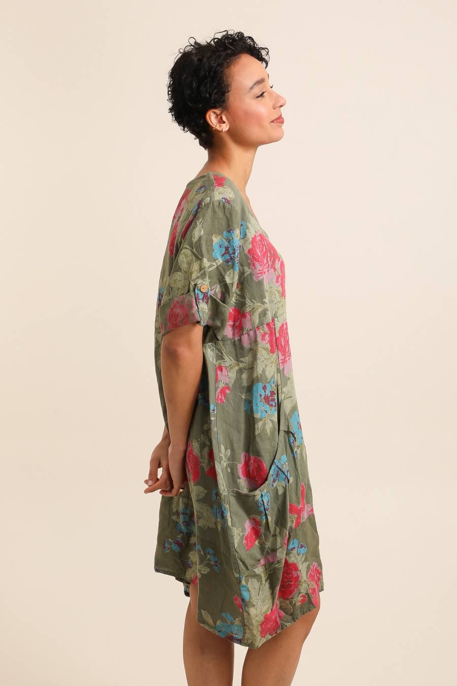 Spring and Summer linen dress