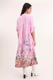 Floral Shirt Dress