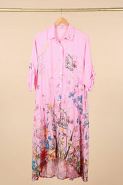 Floral Shirt Dress