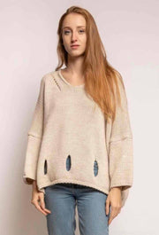SWEATER 0860 FALL WINTER CLOTHING ALPACA