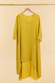 Two-layered Cotton Dress