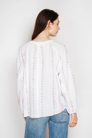 Embroidered Cotton Blouse