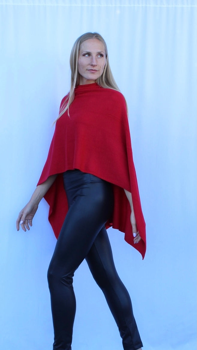 Sweater Sawl Poncho Scarves